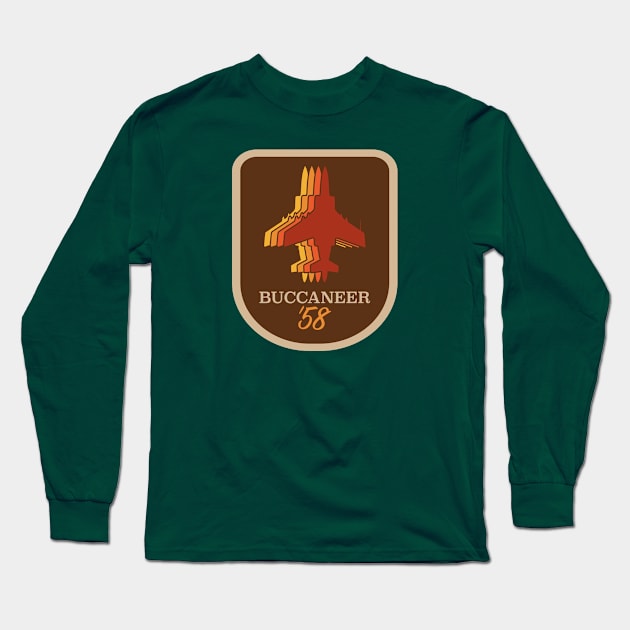 Blackburn Buccaneer Long Sleeve T-Shirt by Tailgunnerstudios